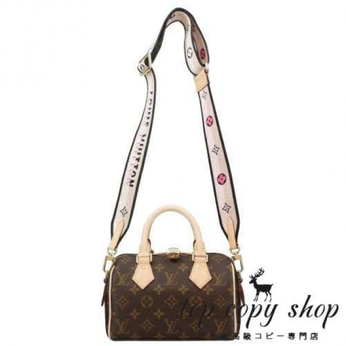 ルイヴィトン スーパーコピー ハンドバッグ レディース モノグラム スピーディ バンドリエール 20 ブラウン LOUIS VUITTON M46234 ノワール
