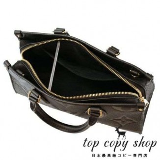 ルイヴィトン スーパーコピー ハンドバッグ レディース オンザゴー EW モノグラム アンプラント ブラック LOUIS VUITTON M23640