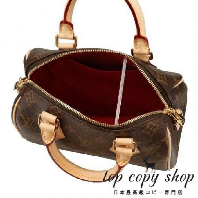 ルイヴィトン スーパーコピー ハンドバッグ レディース モノグラム スピーディ バンドリエール 20 ブラウン LOUIS VUITTON M46234 ノワール