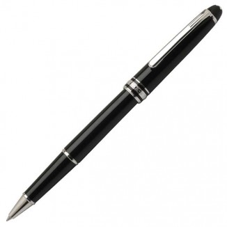MONTBLANC モンブラン ローラーボール マイスターシュテュック プラチナライン クラシック P163 ブラック U0002865