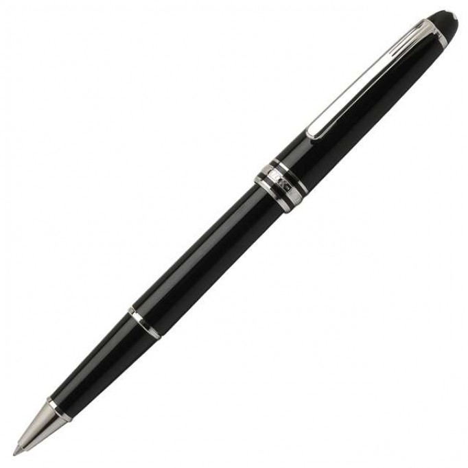 MONTBLANC モンブラン ローラーボール マイスターシュテュック プラチナライン クラシック P163 ブラック U0002865