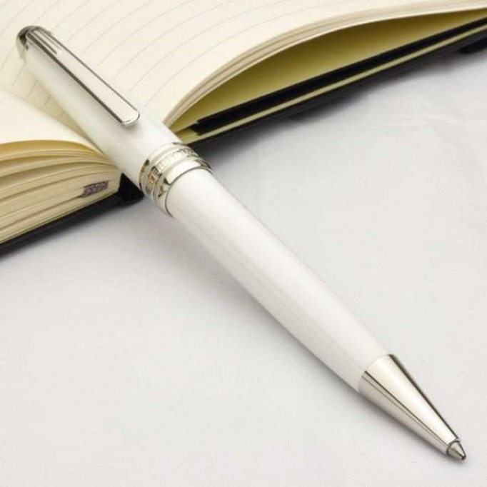 MONTBLANC モンブラン ボールペン マイスターシュテュック ホワイトソリテール クラシック 23262 U111939