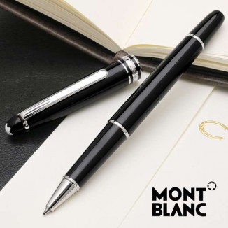 MONTBLANC モンブラン ローラーボール マイスターシュテュック プラチナライン クラシック P163 ブラック U0002865