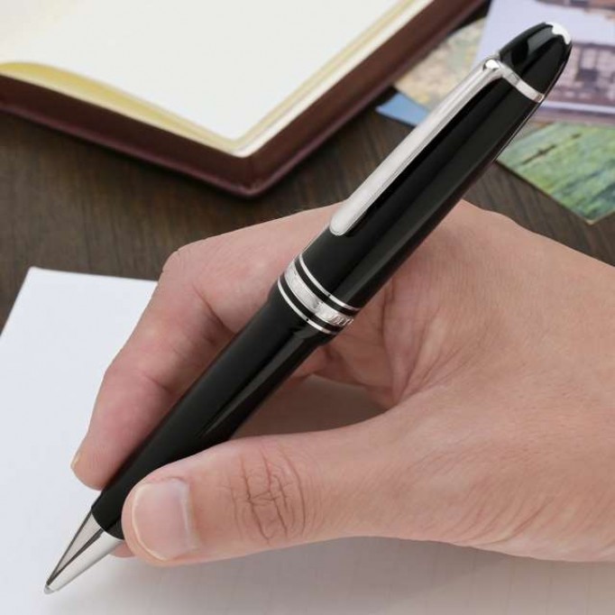 MONTBLANC モンブラン ボールペン マイスターシュテュック プラチナライン ル・グラン P161 ブラック U0007569