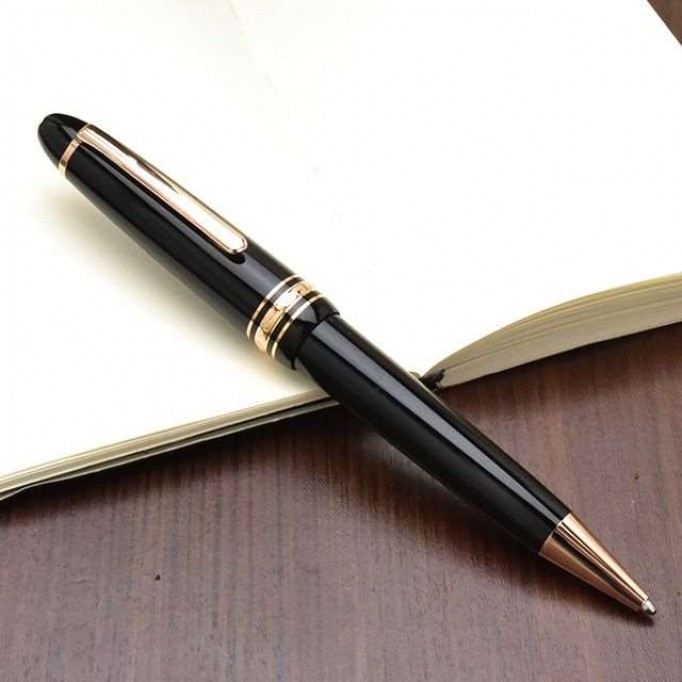 MONTBLANC モンブラン ボールペン マイスターシュテュック レッドゴールドコーティング ル・グラン 23885 112673