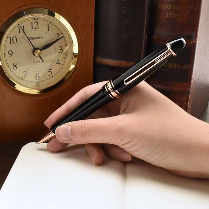 MONTBLANC モンブラン ボールペン マイスターシュテュック レッドゴールドコーティング ル・グラン 23885 112673