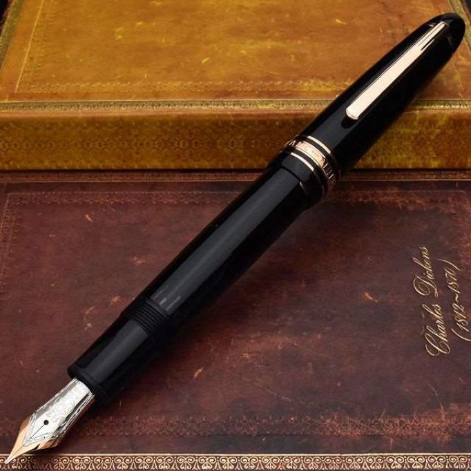 MONTBLANC モンブラン 万年筆 コピー マイスターシュテュック レッドゴールドコーティング ル・グラン 146 23883 1126