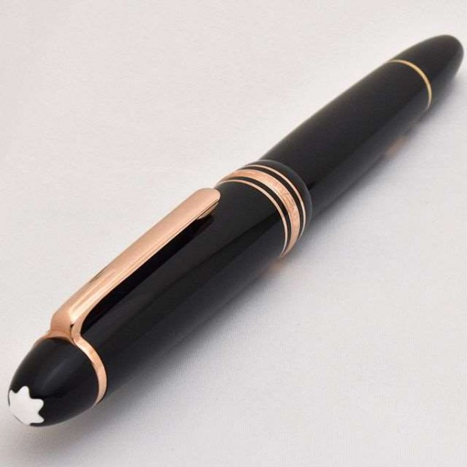 MONTBLANC モンブラン 万年筆 コピー マイスターシュテュック レッドゴールドコーティング ル・グラン 146 23883 1126